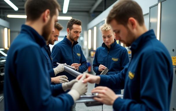 L’équipe Éclat en action dans le centre de Lyon
